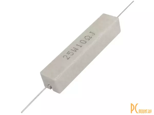 RX27-1 10 Ом 25W 5% / SQP25 Резистор постоянный проволочный в керамо-цементном корпусе