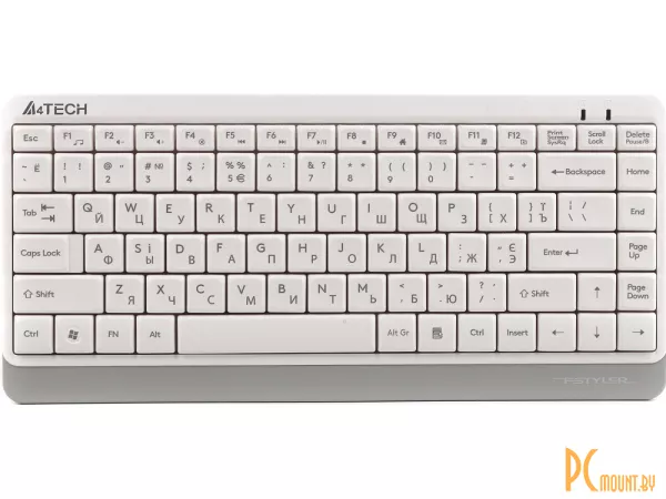 Клавиатура A4Tech Fstyler FK11 White-Gray